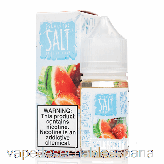 Vape Desechable España Hielo Sandía Fresa - Sales Espolvoreadas - 30ml 50mg